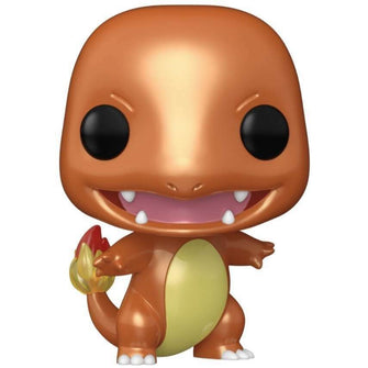 (In-Stock) Funko Pop! Pokémon Charmander (Metallic) (2022 Convention Exclusive) - First Form Collectibles