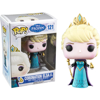 (Vaulted) (In Stock) Funko Pop Disney Frozen Elsa Coronation w/ Orb and Sceptor (Hot Topic Exclusive) - First Form Collectibles