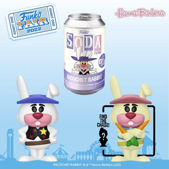 Funko Soda Hanna-Barbera Ricochet Rabbit (Chance of Chase) *Pre-Order* - First Form Collectibles