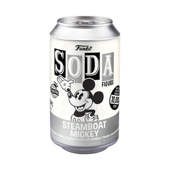 Steamboat Mickey Vinyl Soda Figure (Chance of Chase) (International Exclusive) *Pre-Order* - First Form Collectibles