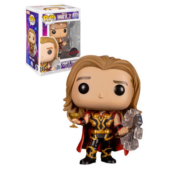 Funko Pop! Marvel Studios. What If...? Party Thor (Special Edition) - First Form Collectibles