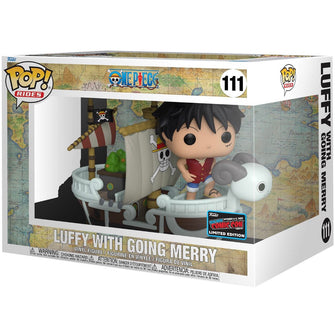 (In-Stock) Funko Pop! Rides One Piece Luffy with Going Merry (NYCC Comic Con Exclusive) - First Form Collectibles