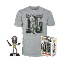 Funko POP! And Tee. Star Wars: The Mandalorian IG-11 - First Form Collectibles