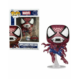 (In-Stock Early July) Funko Pop! Marvel Doppelganger Spider-Man (Metallic) (Special Edition Exclusive) - First Form Collectibles