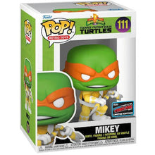 (In-Stock) Funko Pop! Retro Toys Teenage Mutant Ninja Turtles x Power Rangers Mikey (NYCC Comic Con Exclusive) - First Form Collectibles