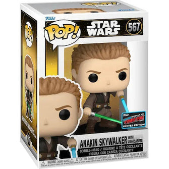 (In-Stock) Funko Pop! Star Wars Anakin Skywalker with Lightsabers (NYCC Comic Con Exclusive) - First Form Collectibles