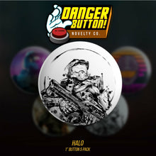 Danger Button! Halo 5 Button Pack (First Form Collectibles Exclusive) - First Form Collectibles