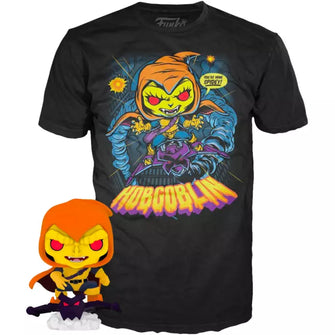 (In-Stock) Funko Pop! Marvel Hobgoblin Pop! & Tee Box Set (Glow In The Dark) (Target Exclusive) *Factory Sealed* - First Form Collectibles
