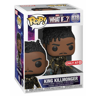 Funko Pop! Marvel Studios What If...? King Killmonger (Target Exclusive) - First Form Collectibles