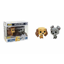 (Non-Mint) (Vaulted) (In Stock) Funko Pop Disney Lady & The Tramp 2 Pack (Hot Topic Exclusive) - First Form Collectibles