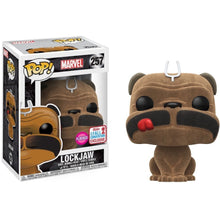 (Vaulted) (In Stock) Funko Pop! Marvel Lockjaw (Flocked) (2017 Fall Convention Exclusive) - First Form Collectibles