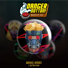 Danger Button! Marvel Icons 5 Button Pack (First Form Collectibles Exclusive) - First Form Collectibles