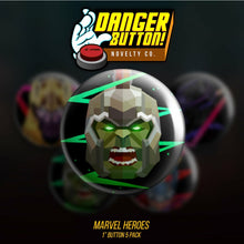Danger Button! Marvel Icons 5 Button Pack (First Form Collectibles Exclusive) - First Form Collectibles