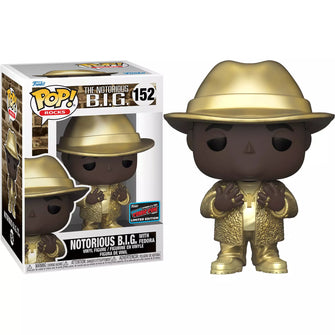 (In-Stock) Funko Pop! Rocks Notorious B.I.G. with Fedora (NYCC Comic Con Exclusive) - First Form Collectibles