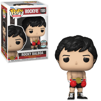 (In-Stock) Funko Pop! Rocky 45th Rocky Balboa with Gold Belt (Specialty Series Exclusive) - First Form Collectibles