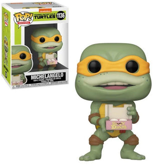 Funko POP! Movies: Teenage Mutant Ninja Turtles Secret of the Ooze Michelangelo - First Form Collectibles