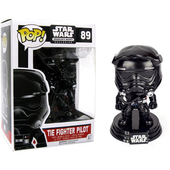 (Non-Mint) (Vaulted) (In Stock) Funko Pop Star Wars Tie Fighter Pilot (First Order) (Smuggler Bounty Exclusive) - First Form Collectibles
