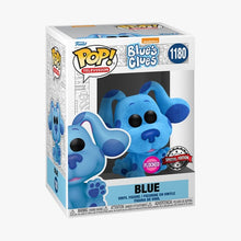 Funko Pop! TV: Blue's Clues Blue (Flocked) (Special Edition Exclusive) - First Form Collectibles
