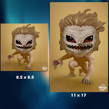 Attack on Titan: Jaw Titan  (Art by: Pop.Ize) - First Form Collectibles