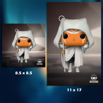 Star Wars Rebels: Ahsoka "The White" (Art by: Funkoncepts) - First Form Collectibles