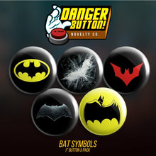 Danger Button! Batman Symbol 5 Button Pack (First Form Collectibles Exclusive) - First Form Collectibles