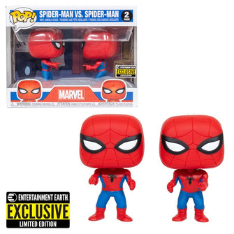 Funko Pop! Spider-Man Imposter Pop! Vinyl Figure 2-Pack (Entertainment Earth Exclusive) *Pre-Order* - First Form Collectibles