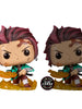 Funk Pop! Demon Slayer Tanjiro with Flaming Blade Pop! (Chase Bundle) *Pre-Order* - First Form Collectibles