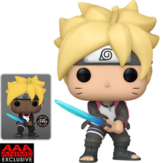 (Chase Bundle) Boruto: Naruto Next Generations Boruto with Chakra Blade Pop! (AAA Anime Exclusive) *Pre-Order* - First Form Collectibles