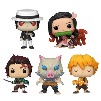 (In-Stock) Demon Slayer S1 5 Pop Bundle - First Form Collectibles