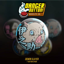 Danger Button! Demon Slayer 5 Button Pack (First Form Collectibles Exclusive) - First Form Collectibles