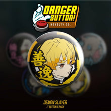 Danger Button! Demon Slayer 5 Button Pack (First Form Collectibles Exclusive) - First Form Collectibles