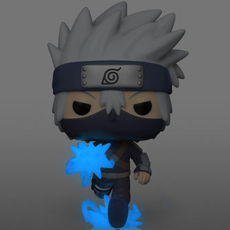 (Common Only) (Penny Pop) Funko Pop! Animated Naruto Shippuden Young Kakashi with Chidori GITD (AAA Anime Exclusive) - First Form Collectibles