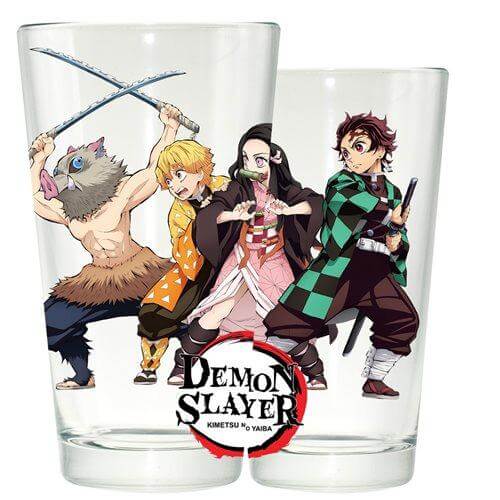 Demon Slayer Group Pint Glass– First Form Collectibles