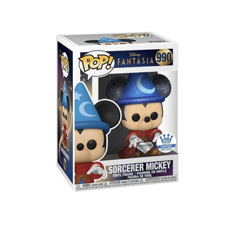 Funko Pop Disney Fantasia #990 Diamond Sorcerer Mickey Funko Exclusive - First Form Collectibles