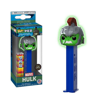 Pop! + PEZ Marvel HULK (Glow Chase) - First Form Collectibles