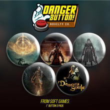 Danger Button! From Soft Collection 5 Button Pack (First Form Collectibles Exclusive) - First Form Collectibles