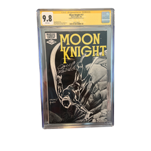Moon Knight 17 Doug Moench story Bill Sienkiewicz & Steve Mitchell art Denys Cowan & Joe Jusko cover (Signed by: Doug Moench) (CGC Signature Series Graded 9.8) - First Form Collectibles