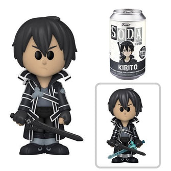 Sword Art Online Kirito Vinyl Soda Figure (Chance of Chase) *Pre-Order* - First Form Collectibles