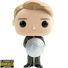 (In-Stock) Captain America with Prototype Shield Pop! Vinyl Figure (Entertainment Earth Exclusive) - First Form Collectibles