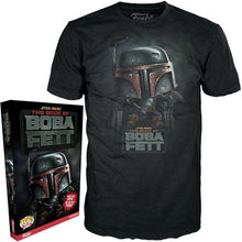 (In-Stock) Star Wars: May the 4th Boba Fett Boxed Gray Pop! Shirt - First Form Collectibles