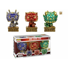 (In-Stock) Funko Pop Asia: Auspicious Beast 3-pack (Bronze Antique) - First Form Collectibles