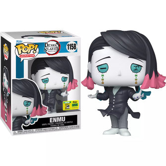 (In Stock) Demon Slayer Enmu Pop! Vinyl Figure (SDCC Official Convention Sticker) - First Form Collectibles