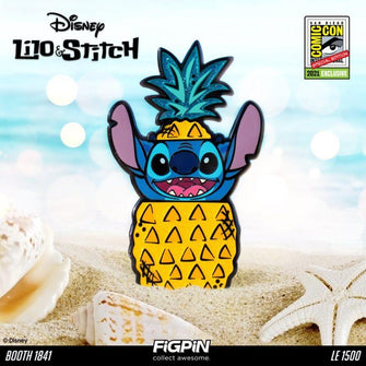 Stitch with Glitter FiGPiN Lilo and Stitch LE 1,500 pcs (SDCC Special Edition Exclusive) - First Form Collectibles