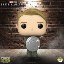(In-Stock) Captain America with Prototype Shield Pop! Vinyl Figure (Entertainment Earth Exclusive) - First Form Collectibles
