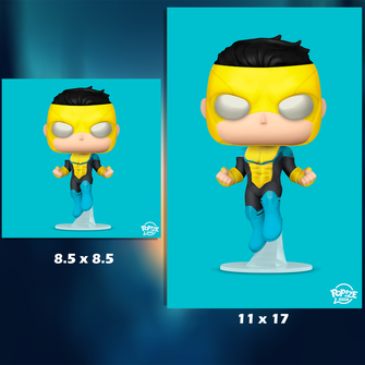 Invincible (Art by: Pop.Ize) - First Form Collectibles