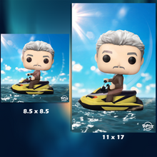 Loki: Mobius on Jet Ski (Art by: Pop.Ize) - First Form Collectibles