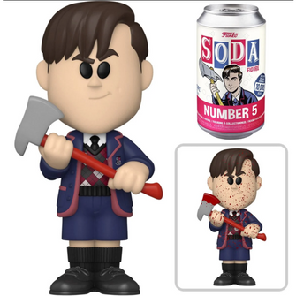 Funko Vinyl Soda Umbrella Academy Number 5  (Chance of Chase) *Pre-Order* - First Form Collectibles