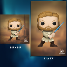 Obi Wan Kenobi (Art by: Funkoncepts) - First Form Collectibles