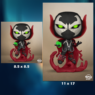 Spawn Concept (Art by: Pop.Ize) - First Form Collectibles