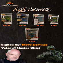 (50 Left) FFC Sigs Collection Presents: Steve Downes Voice Master Chief Autographed Funko Pops (Protected by Premiuim Pop Fiend Protectors + JSA Authentication) **READ DESCRIPTION* - First Form Collectibles
